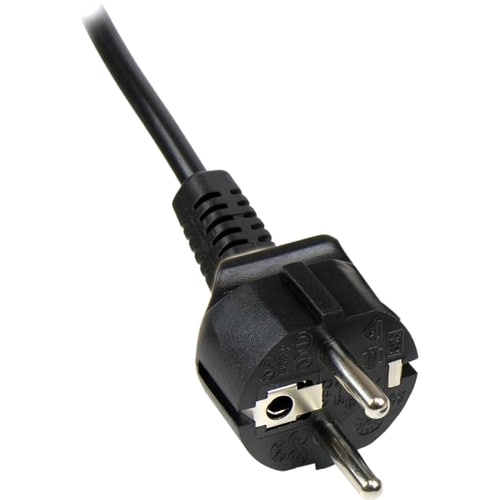 1 m Laptop Ladekabel, EU Schuko CEE7 auf C5, 2,5A 250V, 18AWG, Laptop Netzteil Stromkabel, Kleeblatt/Mickey Mouse Netzkabe