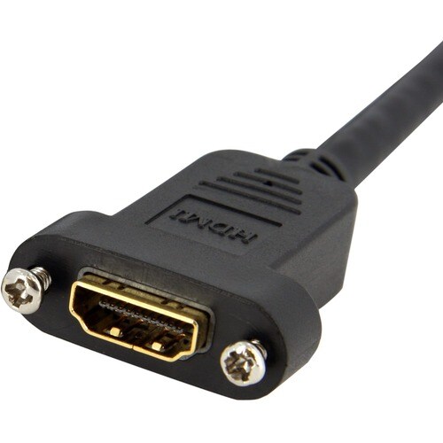 CABLE HDMI DE 91CM DE PANEL HEMBRA A MACHO