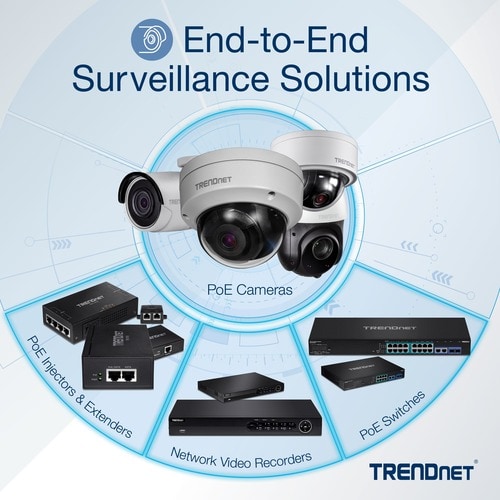 Répéteur de Réseau TRENDnet TPE-E110 - Nouveau - 10/100/1000Base-T - Fixation au mur