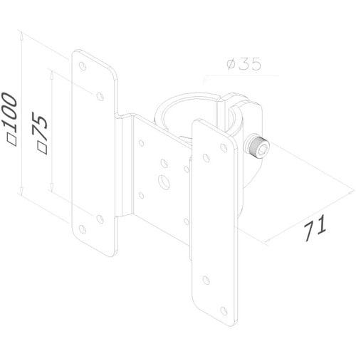 THIN CLIENT HOLDER FOR FPMA-D93 AND FPMA-D960S (EXCEPT D960D3)