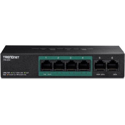 5-PORT 10/100MBPS SWITCH POE 40W