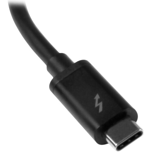 StarTech.com Data Transfer Adapter - 1 Each - 1 x 24-pin USB Type C Thunderbolt 3 - Male - 1 x 20-pin Thunderbolt 2 - Fema