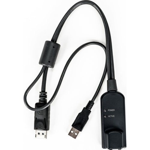 Vertiv AVOCENT 35 cm DisplayPort/RJ-45/USB Server Interface Module - Cable for Switch, Keyboard/Mouse - First End: 1 x Dis