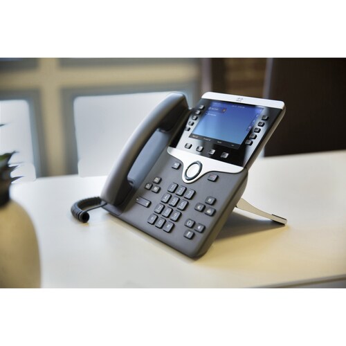 Cisco IP Phone 8841 shipped with multiplatform phone firmware - 10 x Total Line - VoIP - 12.7 cm (5"") - Unified Communica
