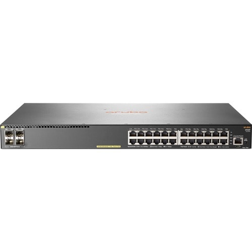 HPE 2930F 24G PoE+ 4SFP 24 Ports Manageable Layer 3 Switch - Gigabit Ethernet - 10/100/1000Base-T, 1000Base-X - 3 Layer Su