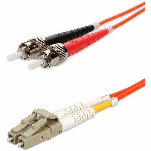 100M LC TO ST M/M OM1 ORANGE FIBER UPC DUPLEX LSZH PATCH CABLE