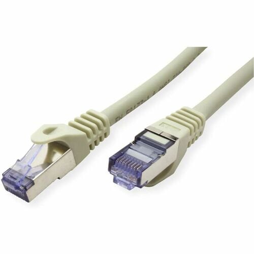 ROLINE Patchkabel Kat.6A S/FTP (PiMF), Component Level, LSOH, grau, 3 m