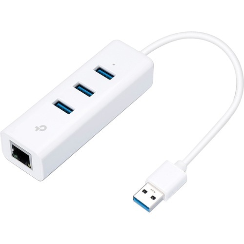 TP-Link UE330 Gigabit Ethernet Card for Computer, Notebook - 10/100/1000Base-T - Portable - USB 3.0 Type A - 40 Gbit/s Dat