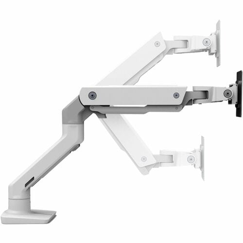 Ergotron Montagearm für Monitor, Display, Gekrümmte Bildschirmanzeige - Weiß - Querformat/Hochformat - Höhenverstellbar - 