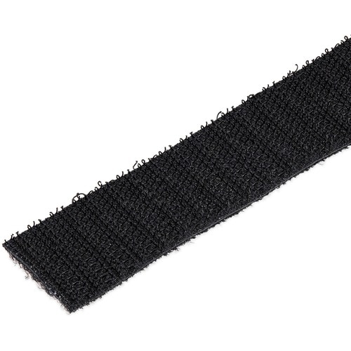 StarTech.com 15,2 m Klettbandrolle, Wiederverwendbare Zuschneidbare Klettkabelbinder, Industrielle Klettverschluss Rolle, 
