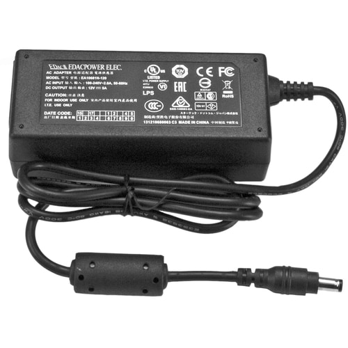 StarTech.com Replacement 12V DC Power Adapter - 12 Volts 5 Amps - 1 Each - For Media Converter, Cable Extender, KVM Switch