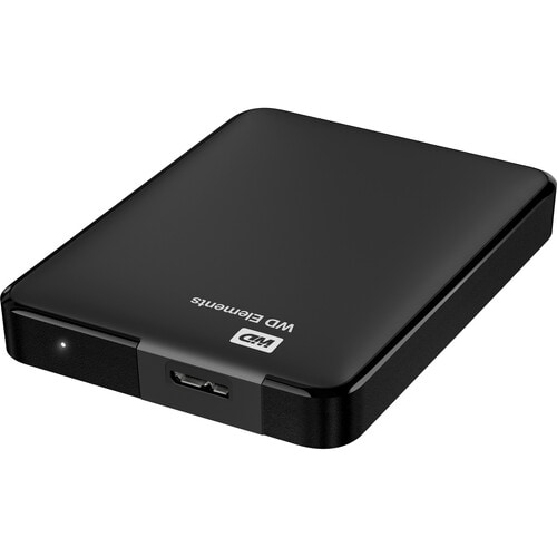 WD Elements SE WDBU6Y0040BBK-WESN 4 TB Portable Hard Drive - External - Black - USB 3.0