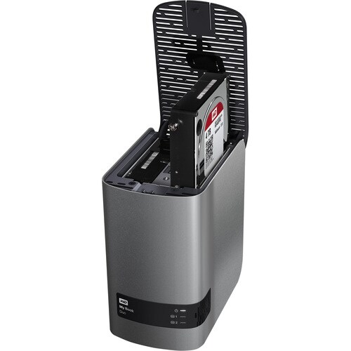 WD My Book Duo WDBFBE0160JBK-EESN 2 x Gesamtzahl Einschübe DAS-Speichersystem - 16 TB HDD Desktop - 20 TB Supported HDD Ca