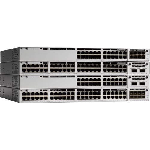 Commutateur Ethernet Cisco Catalyst 9300 C9300-24UX 24 Ports Gérable - Gigabit Ethernet - 10/100/1000Base-T - 2 Couche sup