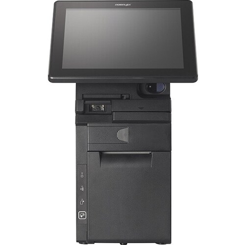 Posiflex Compact All-in-One Terminal with Replaceable Printer - Celeron 2.42 GHz - 4 GB DDR3L SDRAM - 64 GB SSD - Windows 