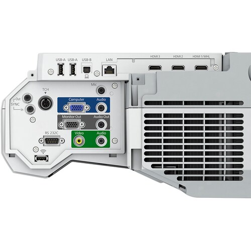Epson EB-710UI Ultra Short Throw LCD Projector - 16:10 - 1920 x 1200 - Front - 1080p - 20000 Hour Normal Mode - 30000 Hour