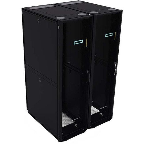 HPE Advanced 22U Floor Standing Enclosed Cabinet Rack Cabinet for Server, Networking, Storage - 600 mm Rack Width x 1075 m
