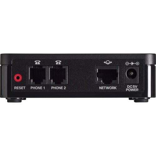 Cisco ATA 191 VoIP Gateway - 1 x RJ-45 - 2 x FXS - Fast Ethernet - Wall Mountable, Desktop