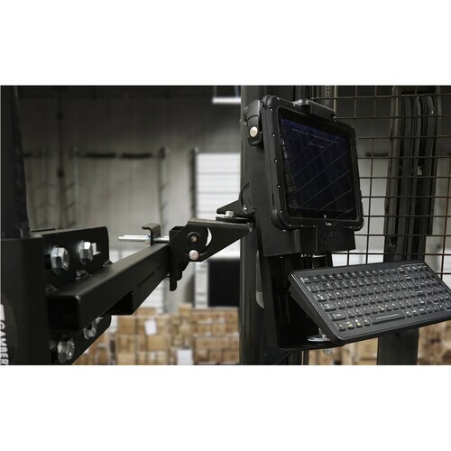 Gamber-Johnson Wandhalterung für Tablet, Tastatur - Schwarz - 75 x 75