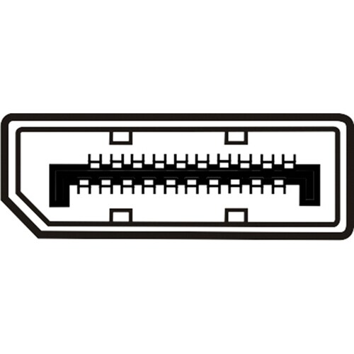 Assmann AK-340301-030-S 3 m Videokabel - Cable for Videogerät - Erster Anschluss: DisplayPort 1.2 Digitales Audio/Video