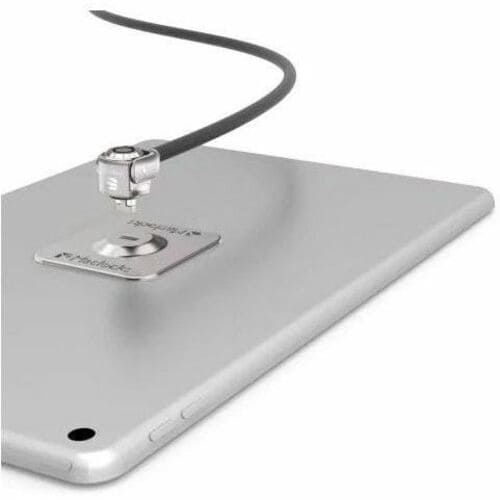 Compulocks Universal VHB Adhesive Security Plate Silver - Create a security slot on any device with 2" x 2" industrial str
