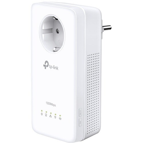 TP-Link TL-WPA8630P Powerline Network Adapter - 3 x Network (RJ-45) - 1300 Mbit/s Powerline - 304.80 m Distance Supported 