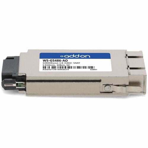 AddOn SFP (mini-GBIC) - 1 x SC 1000Base-LX Network - 1 - TAA Compliant - For Data Networking, Optical Network - Optical Fi
