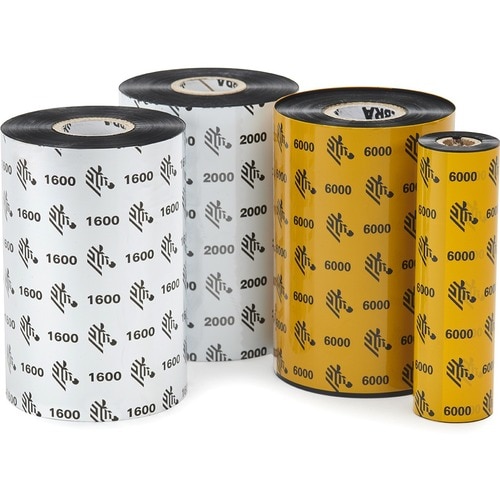 ZEBRA CERA RIBBON 110MMX450M.1 ECONOMY WAX 25MM C ULTIMAS PIEZAS