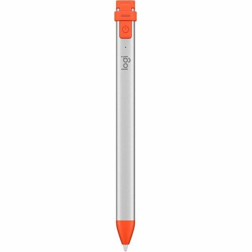 Logitech Crayon Stylus - Kapazitiv Unterstützter Touchscreen-Typ - Silikonkautschuk, Aluminium, PC/ABS-Kunststoff - Intens