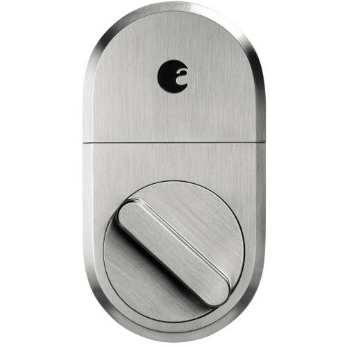 August Smart Lock + Connect - BluetoothSatin Nickel