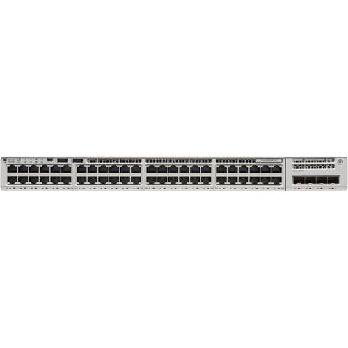 Cisco Catalyst 9200 C9200-48P 48 Anschlüsse Verwaltbar Ethernet-Switch - Gigabit-Ethernet - 10/100/1000Base-T - Grau - 3 U