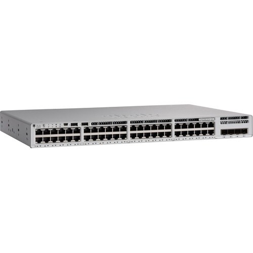 Switch Layer 3 Cisco Catalyst 9200 C9200L-48P-4G 48 Porte Gestibile - 3 Layer supportato - Modular - 4 Slot SFP - Coppia i
