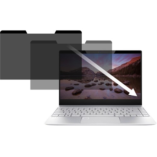 Filtre de confidentialité pour écran Dicota Secret Polytéréphtalate d'éthylène Noir - Pour 35,6 cm (14") Écran large LCD O