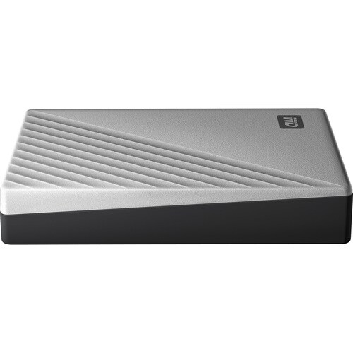 WD My Passport Ultra WDBPMV0040BSL 4 TB Portable Hard Drive - External - Silver - USB 3.0 - 256-bit Encryption Standard