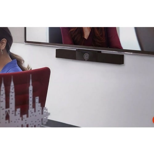 Poly Studio Video Conferencing Camera - 30 fps - Black, Silver - USB 3.0 - 4K - 3840 x 2160 Video - 120° Angle - 5x Digita