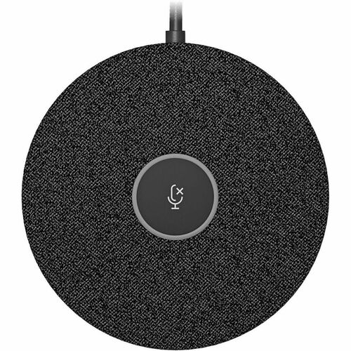 Micrófono para Vídeo conferencia Logitech Rally - Cableado - Grafito - 2.95m - 90Hz a 16kHz -27dB - Omnidireccional - 12 c