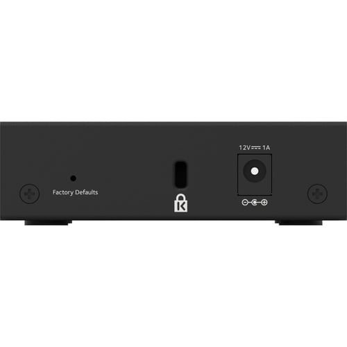 GS305E 5-Port Gigabit Ethernet Plus Switch für SMB Metallgehäuse, Desktop, lüfterlos