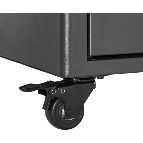 Set di 4 ruote V7 50,80 mm Diametro - Acciaio, Gomma - 4 / Set - per cabinet e carrelli di ricarica V7