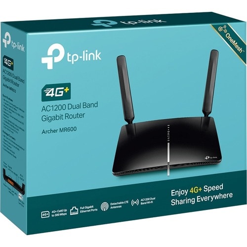 TP-Link Archer MR600 Wi-Fi 5 IEEE 802.11ac 1 SIM Ethernet, Mobilfunk Modem/Wireless Router - 4G+ - LTE 700, LTE 800, LTE 8