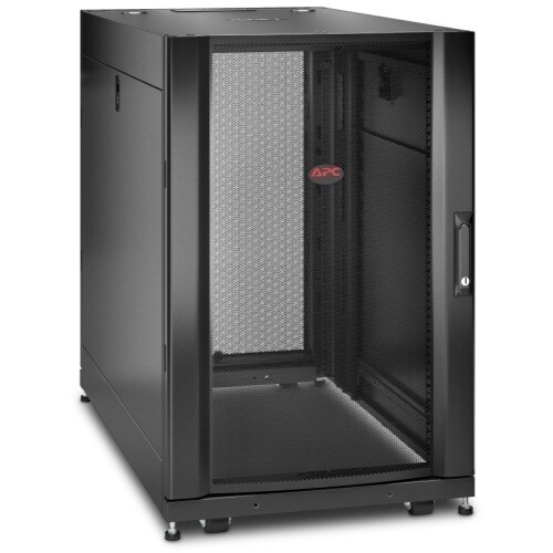 APC by Schneider Electric NetShelter SX 18U Floor Standing Rack Cabinet for Server, Storage - 482.60 mm Rack Width x 920.7