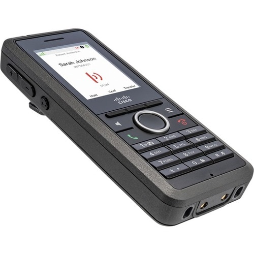 Cisco 6825 IP Phone - Cordless - Cordless - DECT - Wall Mountable, Surface Mount - 2 x Total Line - VoIP - 5.1 cm (2") LCD