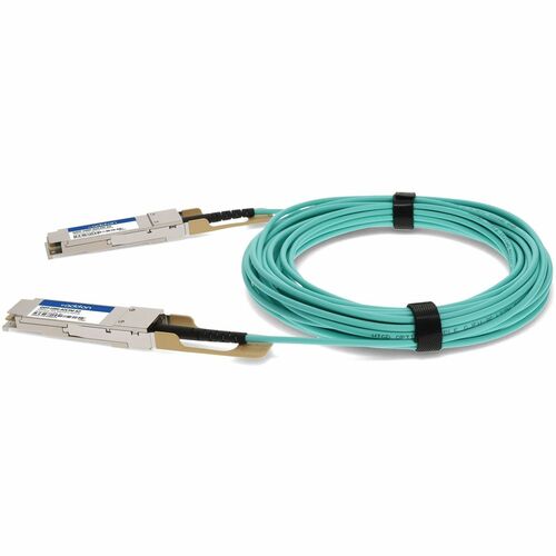 AddOn 3 m Fibre Optic Network Cable - 1 - TAA Compliant - Cable for Network Device - First End: 1 x QSFP28 Network - Secon