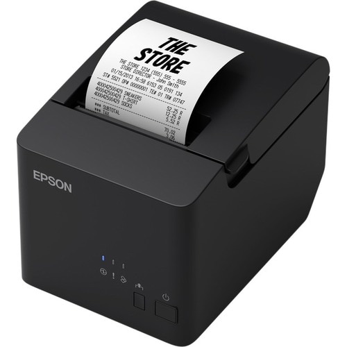 Epson TM-T20X Direct Thermal Printer - Portable - Label/Receipt Print - 200 mm/s Mono - 203 x 203 dpi Length
