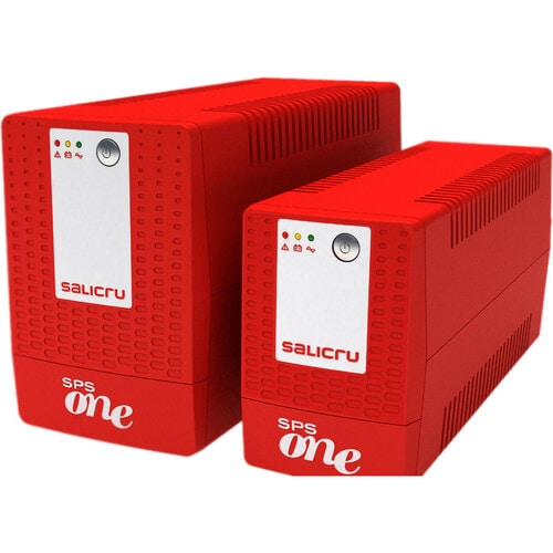 Salicru SPS ONE SPS 1100 ONE Line-interactive UPS - 1.10 kVA/600 W - Tower - AVR - 6 Hour Recharge - 230 V AC Input - 220 