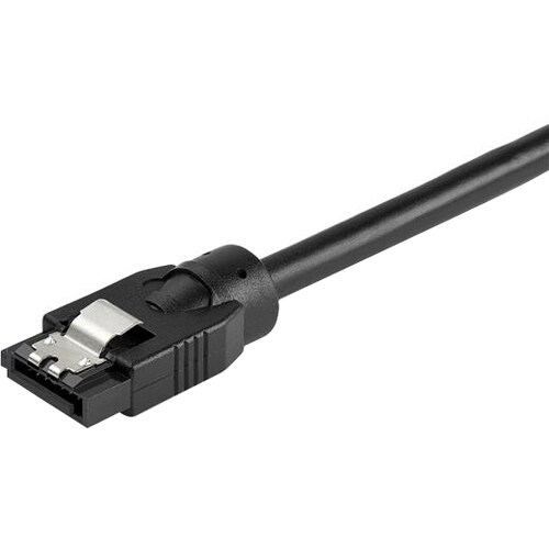 StarTech.com 0,3 m rundes SATA-Kabel - Verriegelungsstecker - 6 Gbit / s SATA-Kabel - Cable for Server, Festplatte, DVD, C