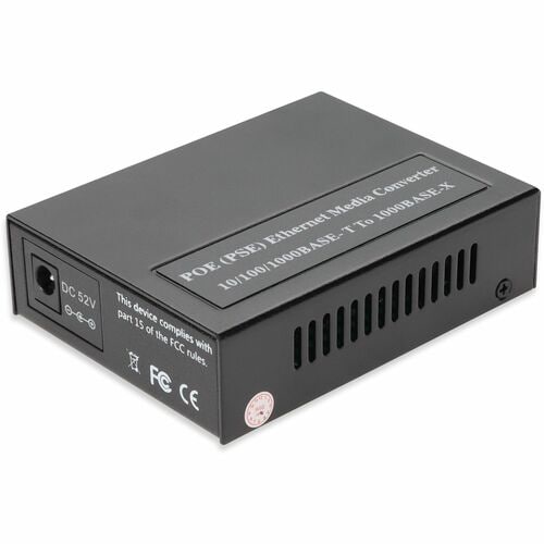 AddOn Transceiver/Media Converter - 2 Port(s) - 2 x Network (RJ-45) - Twisted Pair, Optical Fiber - Multi-mode, Single-mod