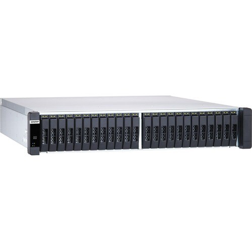 QNAP Enterprise ZFS NAS ES2486DC-2142IT-96G 24 x Total Bays SAN/NAS Storage System - 4 GB Flash Memory Capacity Xeon D-214