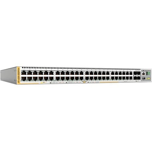 Switch Layer 3 Allied Telesis x530 x530-52GPXm 40 Porte Gestibile - 3 Layer supportato - Modular - Fibra ottica, Coppia in