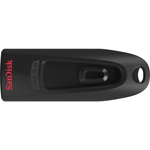 SanDisk Ultra 64 GB USB 3.0 Typ A Flash-Laufwerk - Rot - 128-bit AES - 100 MB/s Read Speed