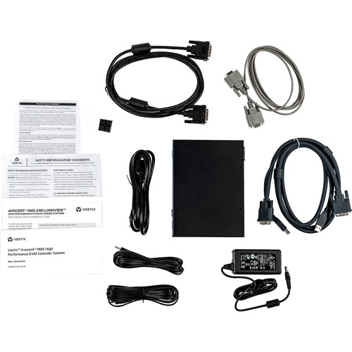 Vertiv AVOCENT HMX HMX6210T Digital KVM Extender - Wired - 1 Computer(s) - 100 m Range - WQXGA - 2560 x 1600 Maximum Video